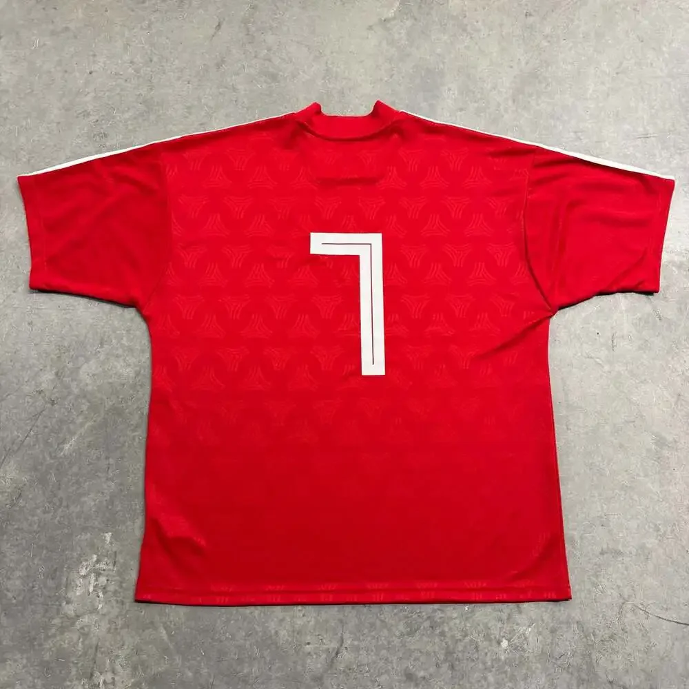 Adidas Tango Icon Soccer Jersey Number 7 Red Climalite